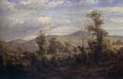Louis Buvelot Between Tallarook and Yea 1880 Norge oil painting art